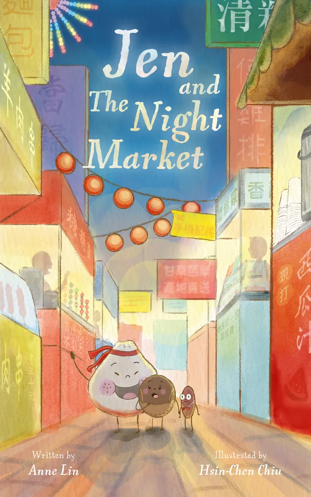 Cover of Jen and the Night Market by Anne Lin