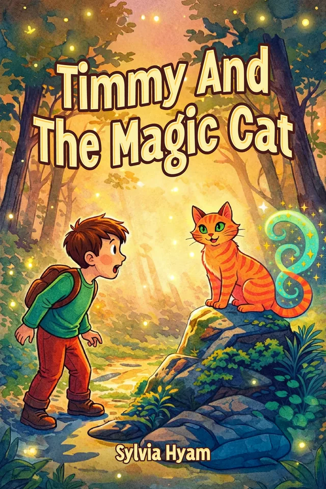 Cover of Timmy and the Magic Cat by Sylvia Hyam