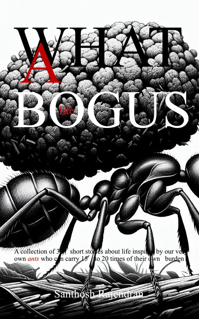 Cover of What a Bogus Life by Santhosh Rajendran