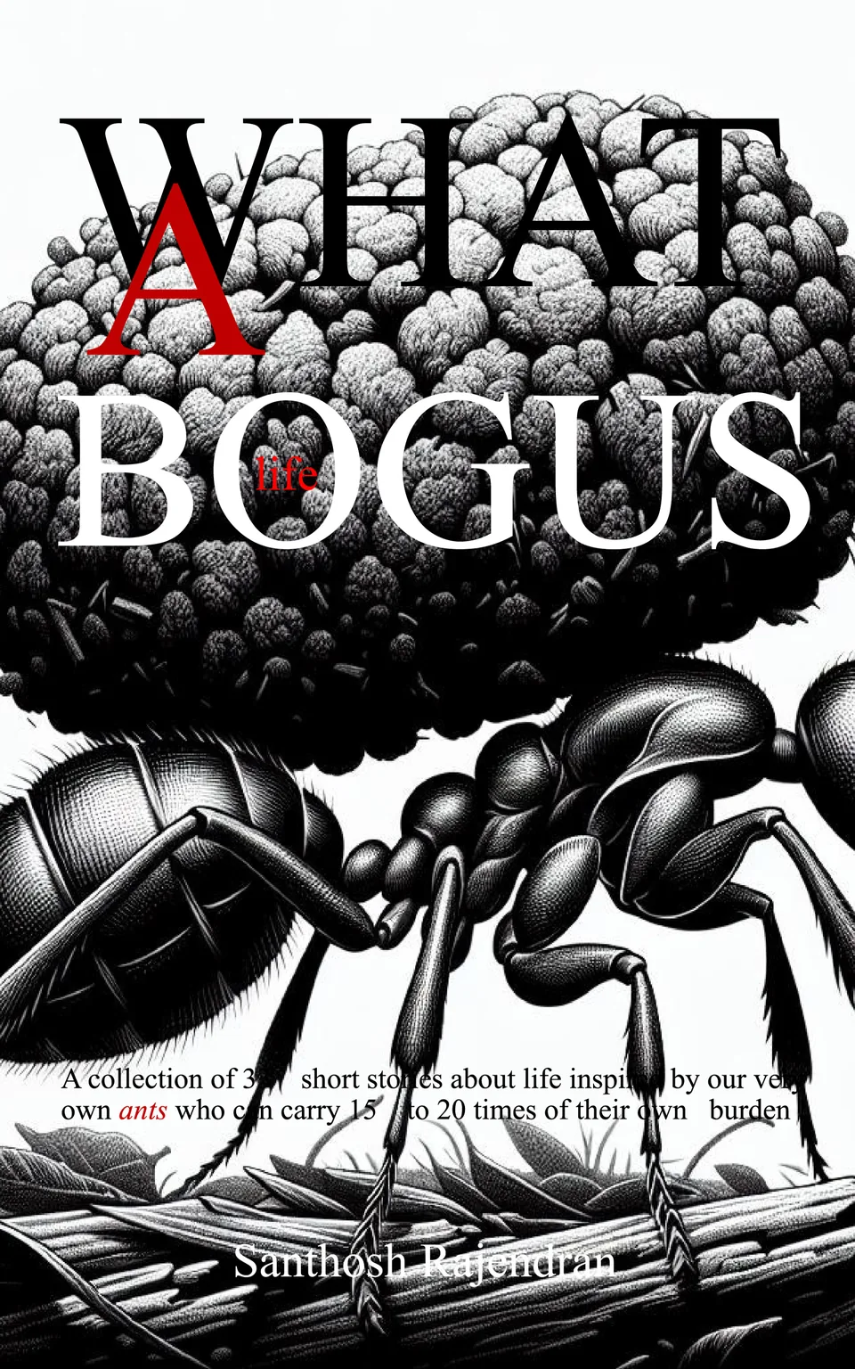 Cover of What a Bogus Life by Santhosh Rajendran